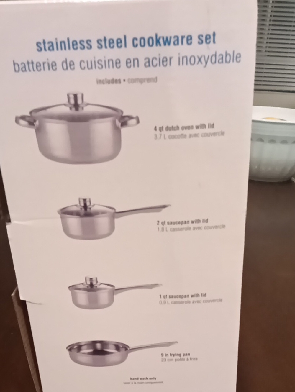 Stainless Steel Cookware Set - Silver - Picture 2 of 3